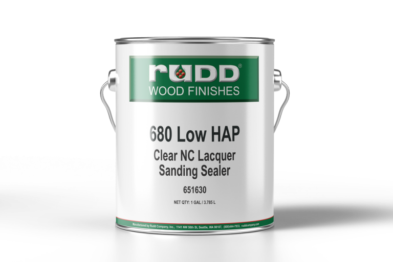 680 Low HAP Clear NC Lacquer Sanding Sealer Rudd Wood Finishes